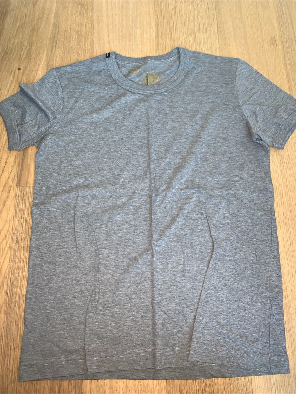 Dolce & Gabbana Gray Short Sleeve Crew Neck Tee